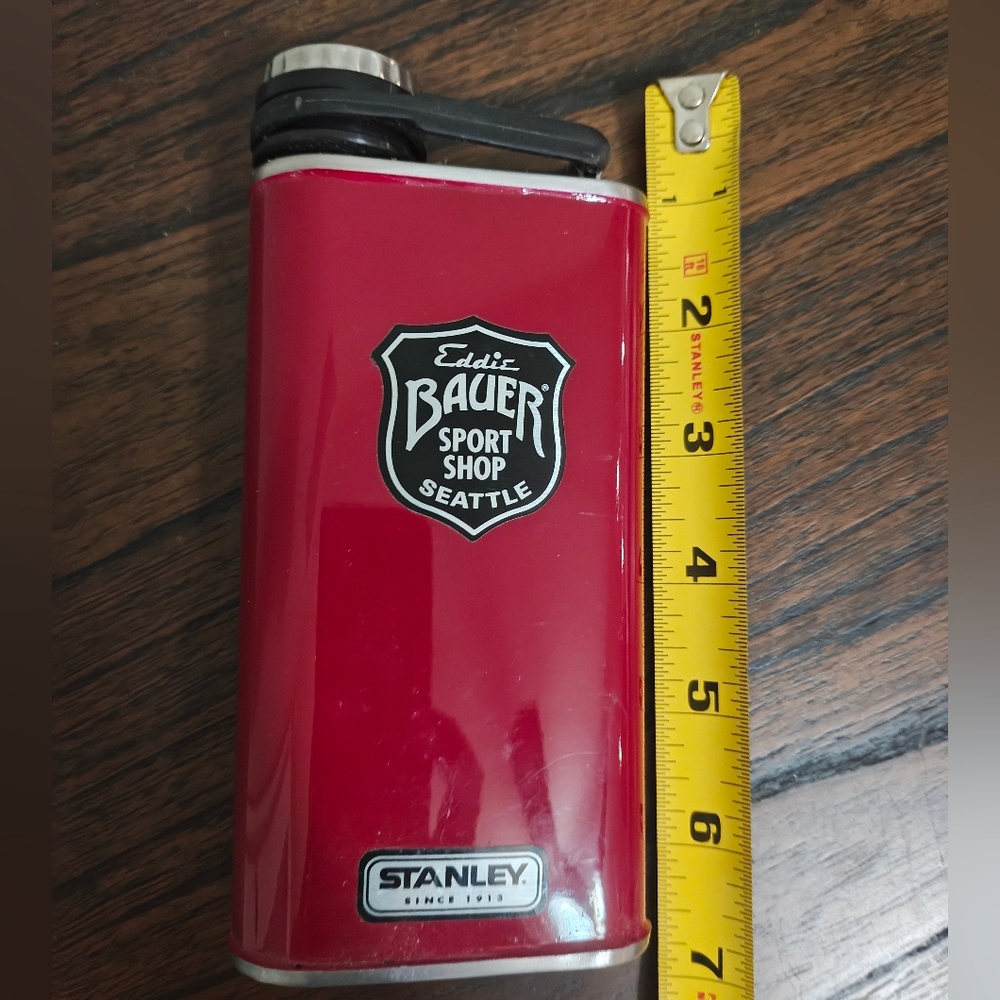 Stanley Eddie Bauer Red Flask